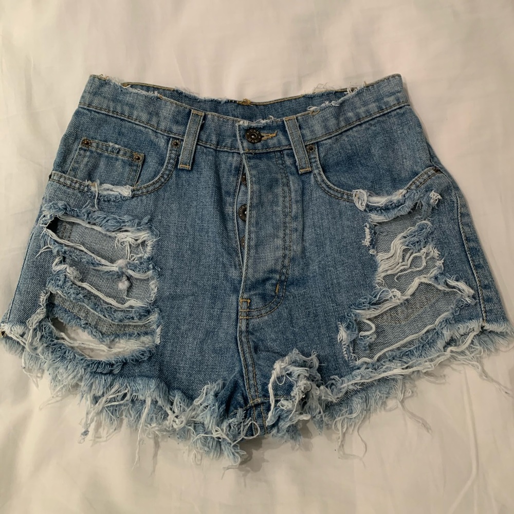 Carmar denim shorts